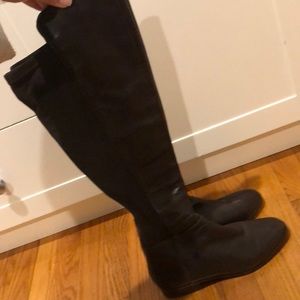 Brown Leather Michael Kors Boots